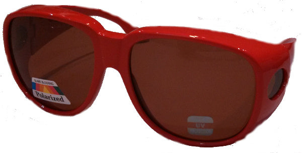 Large Red Amber lens Polarized